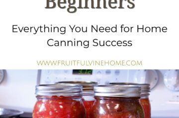 essential canning supplies for beginners